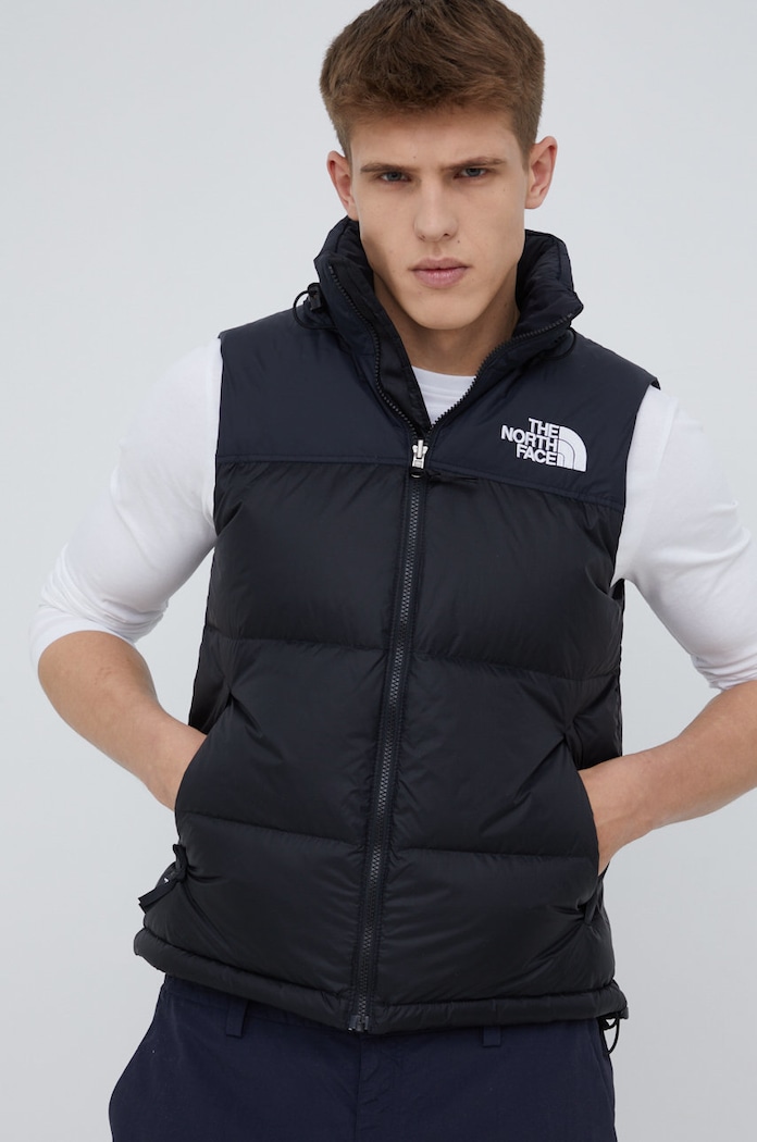 Péřová vesta The North Face 1996 RETRO NUPTSE VEST černá NF0A3JQQLE41