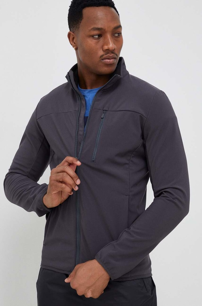 Outdoorová bunda Helly Hansen nezateplené šedá 30223