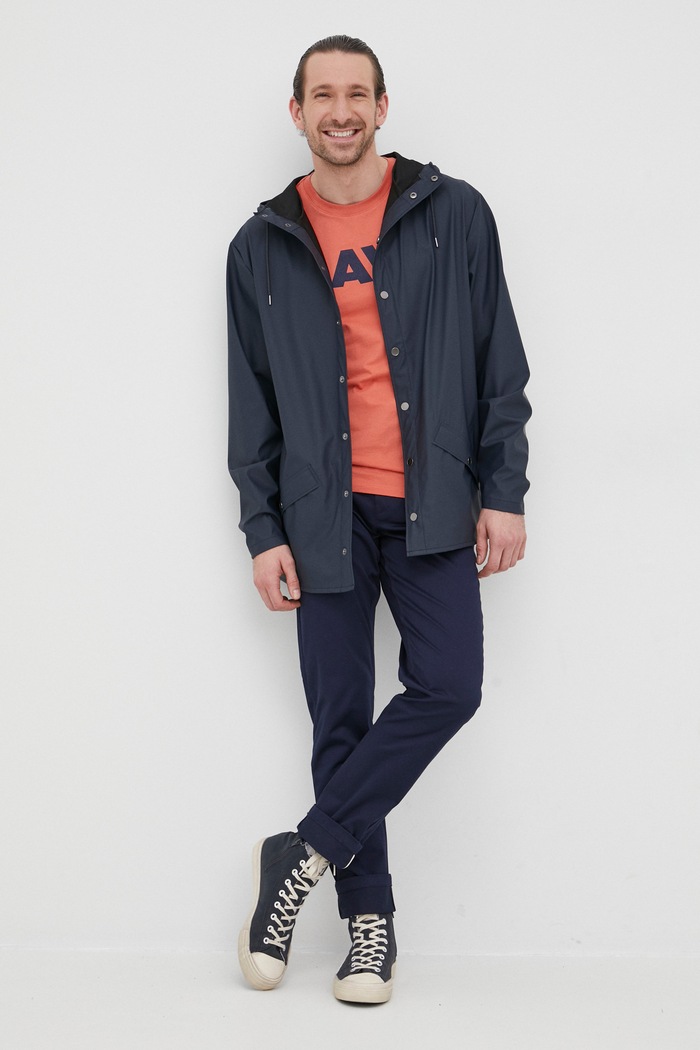 Oblečenie Bunda Rains Jacket 12010.47 tmavomodrá