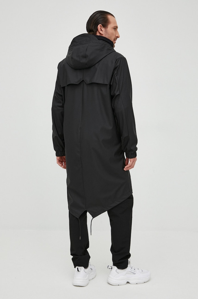 Bunda parka Rains 18140 Fishtail Parka čierna 18140.01