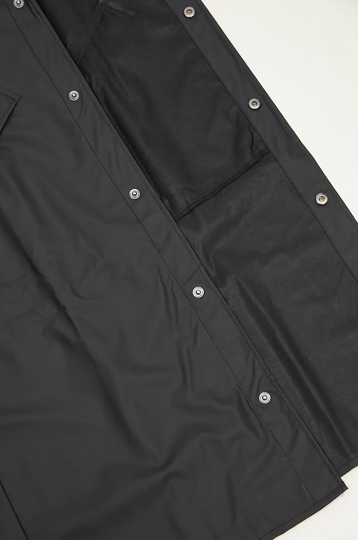 Куртка Rains 18360 Longer Jacket 18360.01 чёрный
