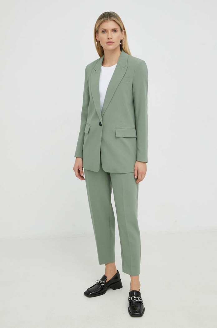 Bruuns Bazaar marynarka BBW2548 zielony AW23