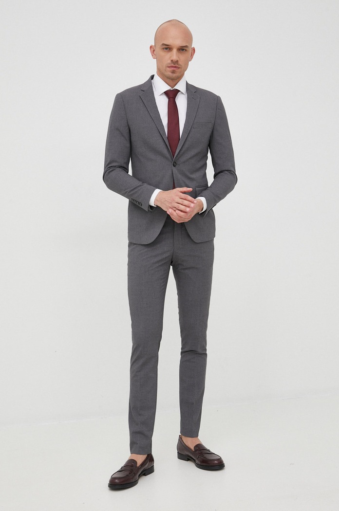 Lindbergh öltöny sima szürke 30.61040.GREY.MIX