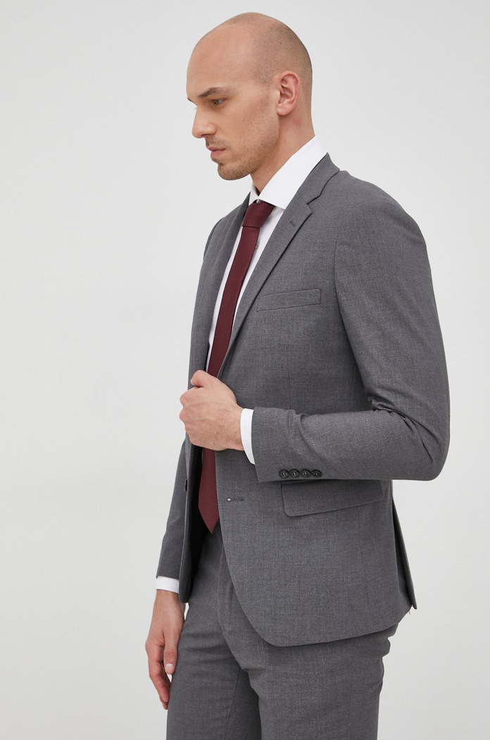 Lindbergh öltöny 30.61040.GREY.MIX szürke AW25