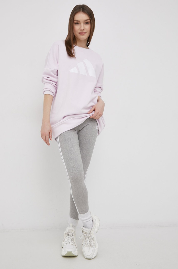 adidas Originals Legginsy HD2349 z elastanem szary HD2349