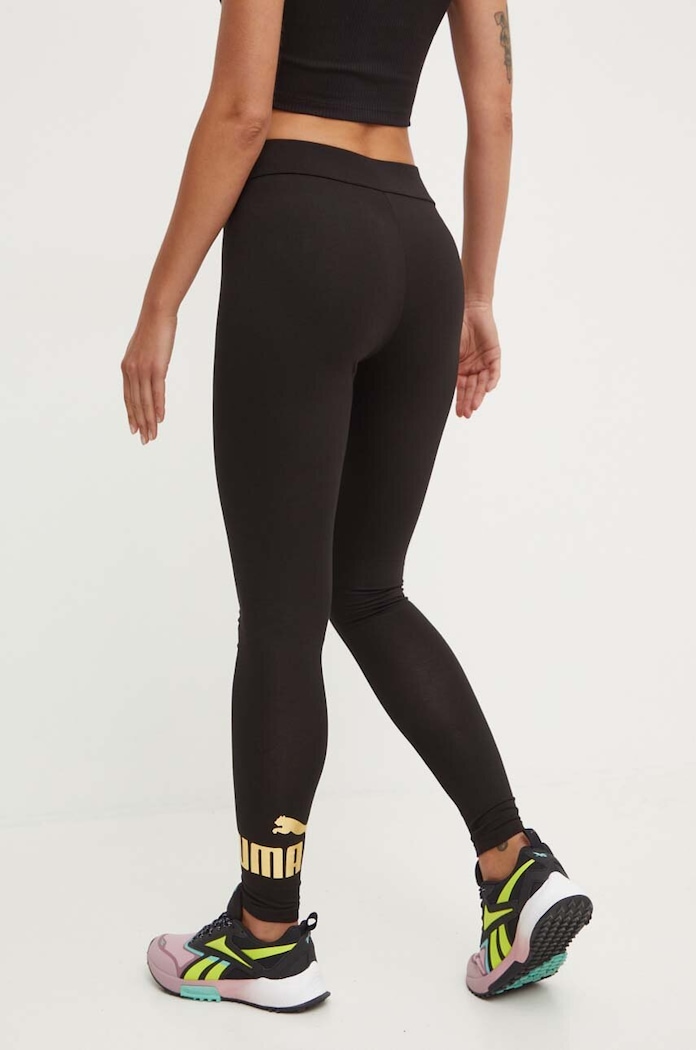 Oblečenie Legíny Puma Essentials+ Metallic 848307 848307 čierna