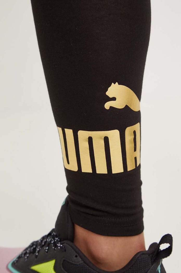 Legíny Puma Essentials+ Metallic 848307 čierna 848307