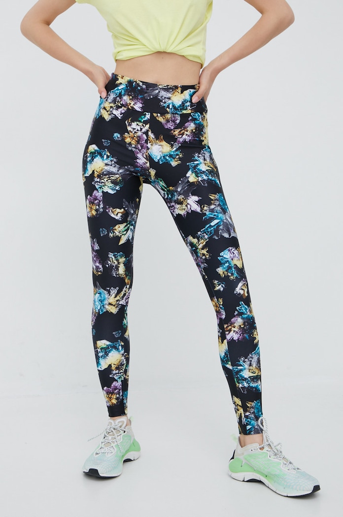 Puma legginsy 533595 wzorzyste czarny 533595
