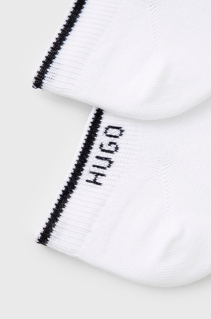HUGO șosete 2P AS LOGO CC W 50469274 alb AA00