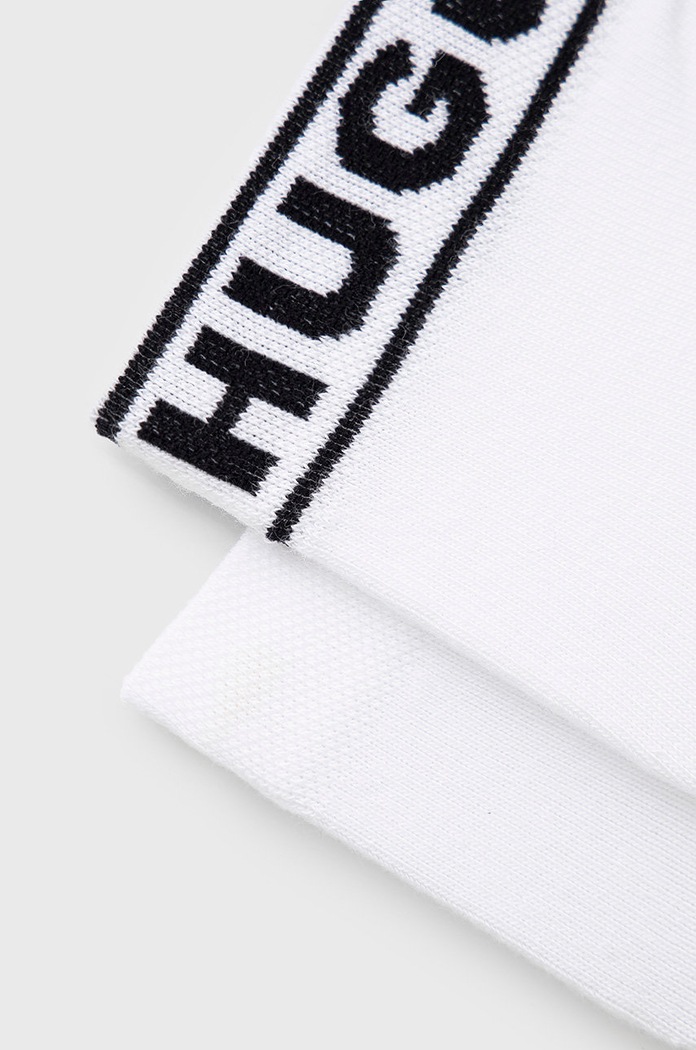 Ponožky HUGO 2P SH LOGO CC W 50469291 biela AW25