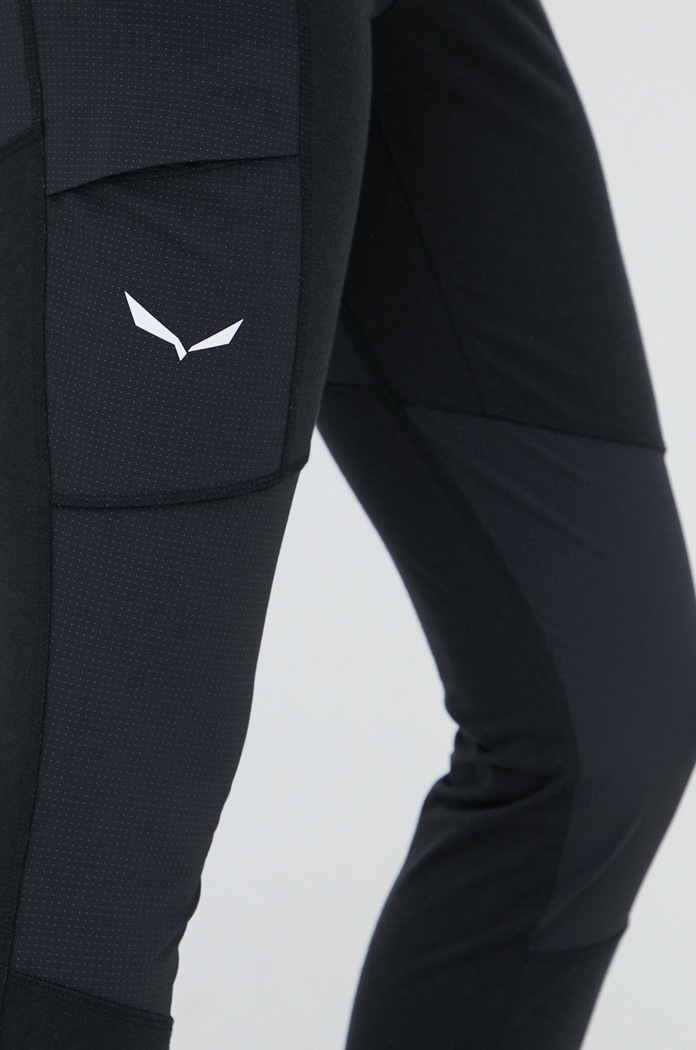 Odzież Salewa legginsy sportowe Lavaredo Hemp 00.0000028034 czarny