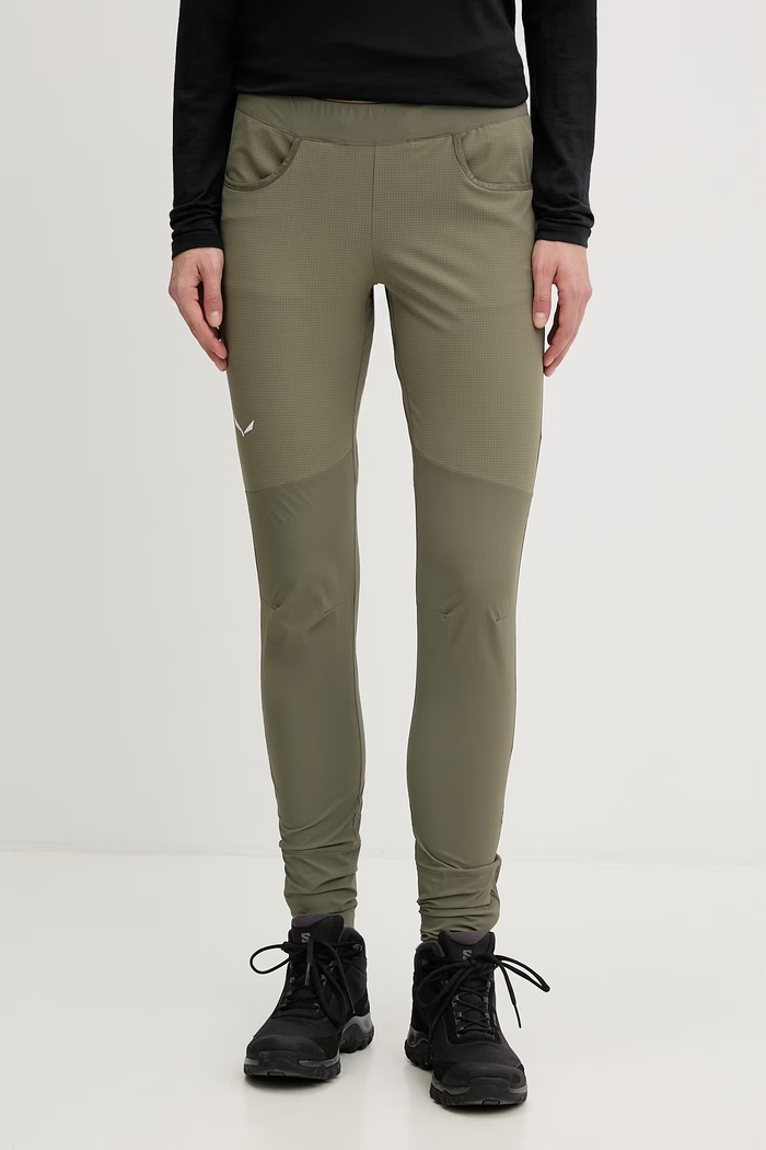 Salewa legíny dámske AGNER DST zelená 00.0000027379