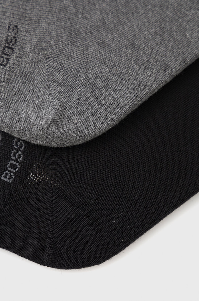 Ponožky BOSS 2-pak 2P AS Uni Colors CC 50467730 sivá AW25