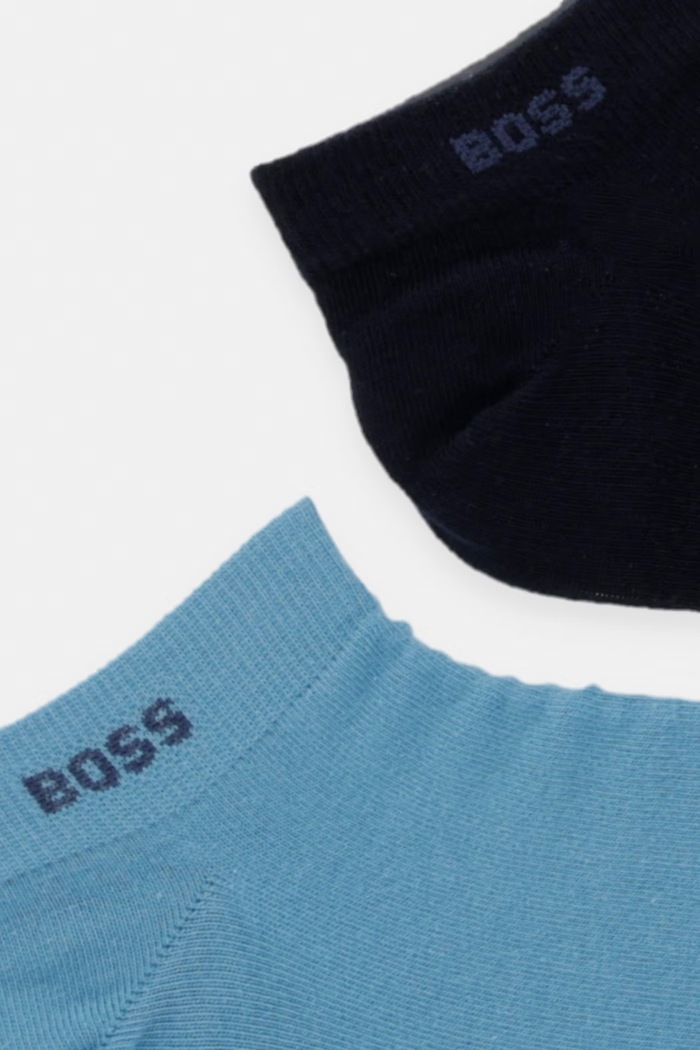 BOSS zokni férfi pamut 2P AS uni CC 2-es csomag 50469849 kék AA00