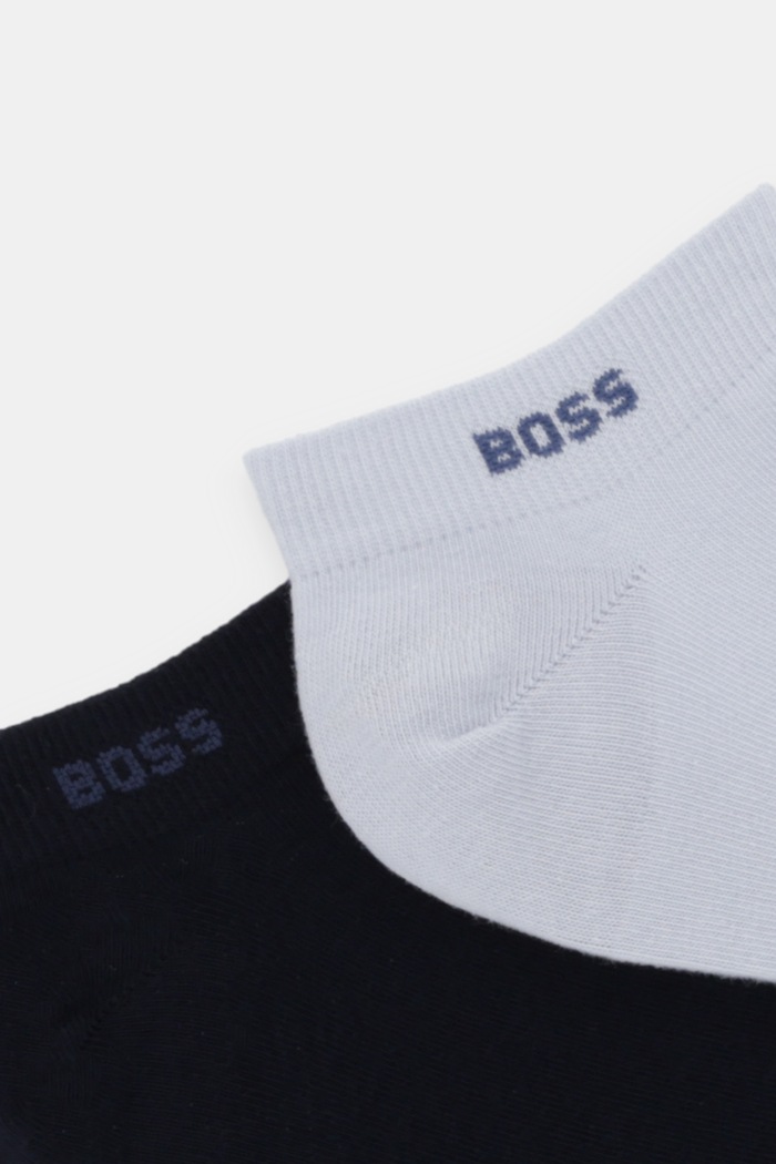 BOSS zokni férfi pamut 2P AS uni CC 2-es csomag 50469849 sötétkék AA00