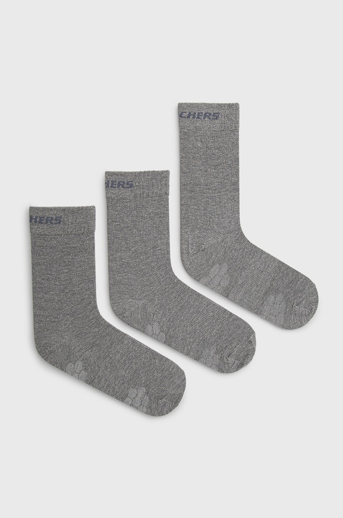 Ponožky Skechers (3-pack) směs šedá SK41040