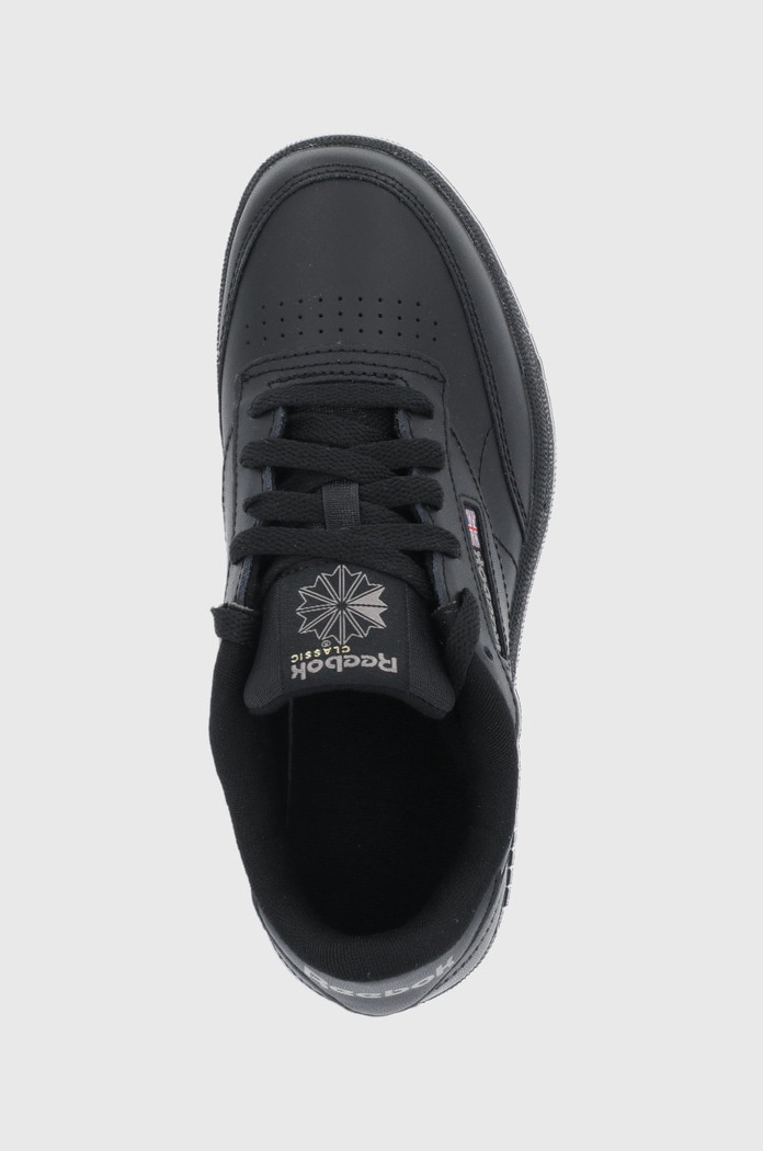 Reebok Classic - Παιδικά δερμάτινα παπούτσια Club C μαύρο BS6165.B