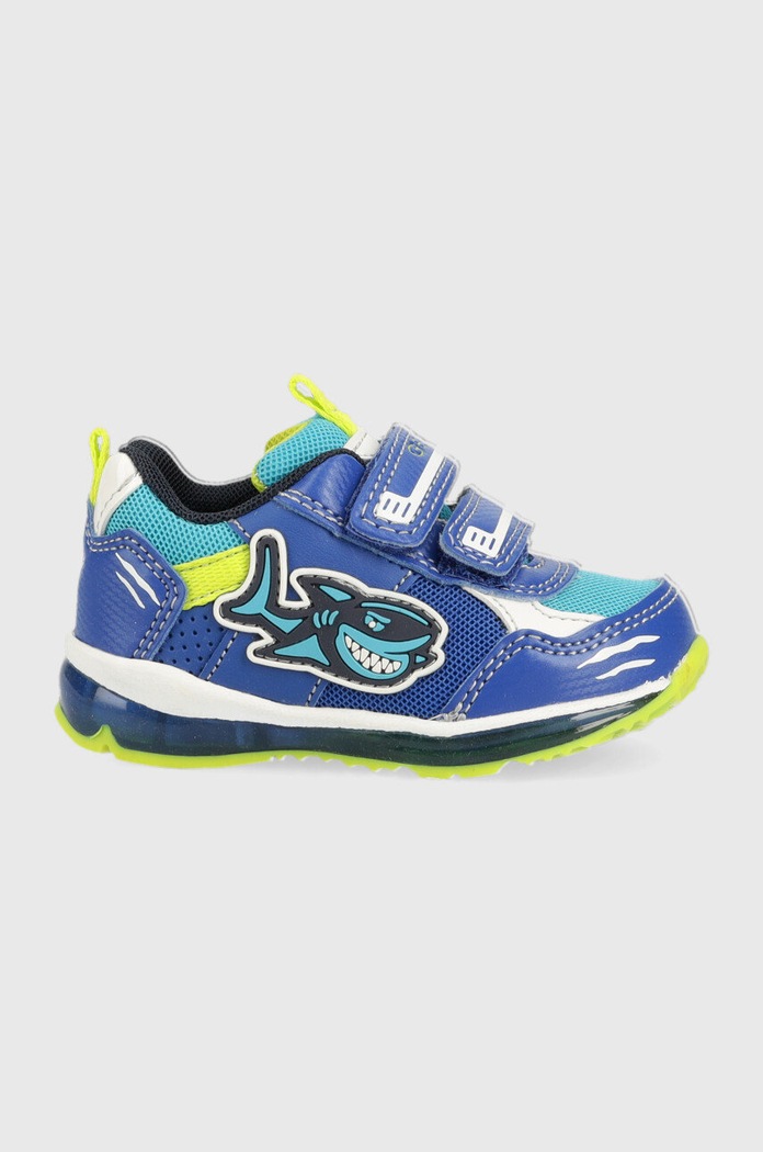Geox sneakersy dziecięce imitacja skóry licowej niebieski B2584A.014CE.