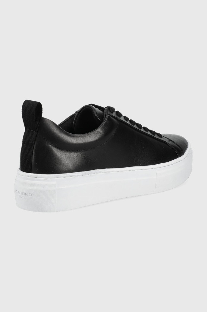 Usnjene superge Vagabond Shoemakers Zoe Platform 5327.201.20 črna SS23