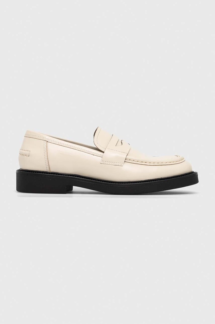 Kožené mokasíny Vagabond Shoemakers ALEX W usňová koža béžová 5348.304.02