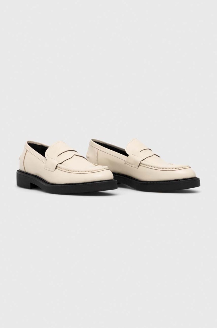 Kožené mokasíny Vagabond Shoemakers ALEX W 5348.304.02 béžová SS23