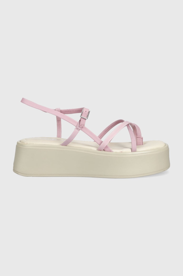 Kožené sandále Vagabond Shoemakers Courtney usňová koža ružová 5334.701.70