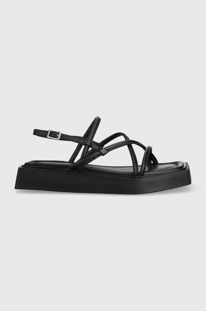 Vagabond Shoemakers sandały skórzane EVY pozostałe czarny 5336.101.20