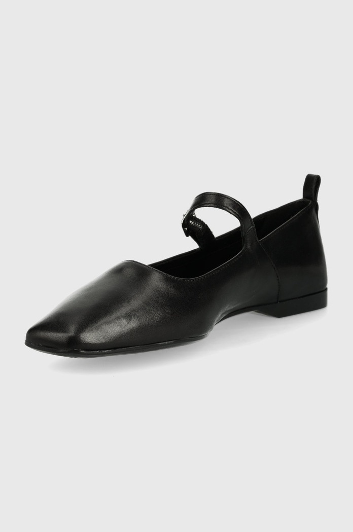 Cipők Vagabond Shoemakers bőr balerina cipő Delia 5307.401.20 fekete