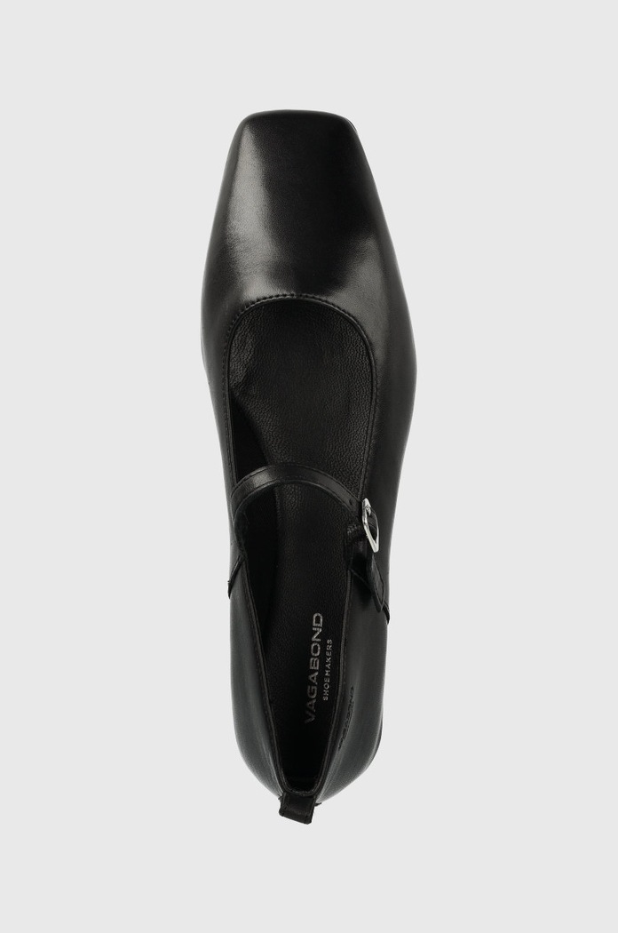 Vagabond Shoemakers bőr balerina cipő Delia fekete 5307.401.20