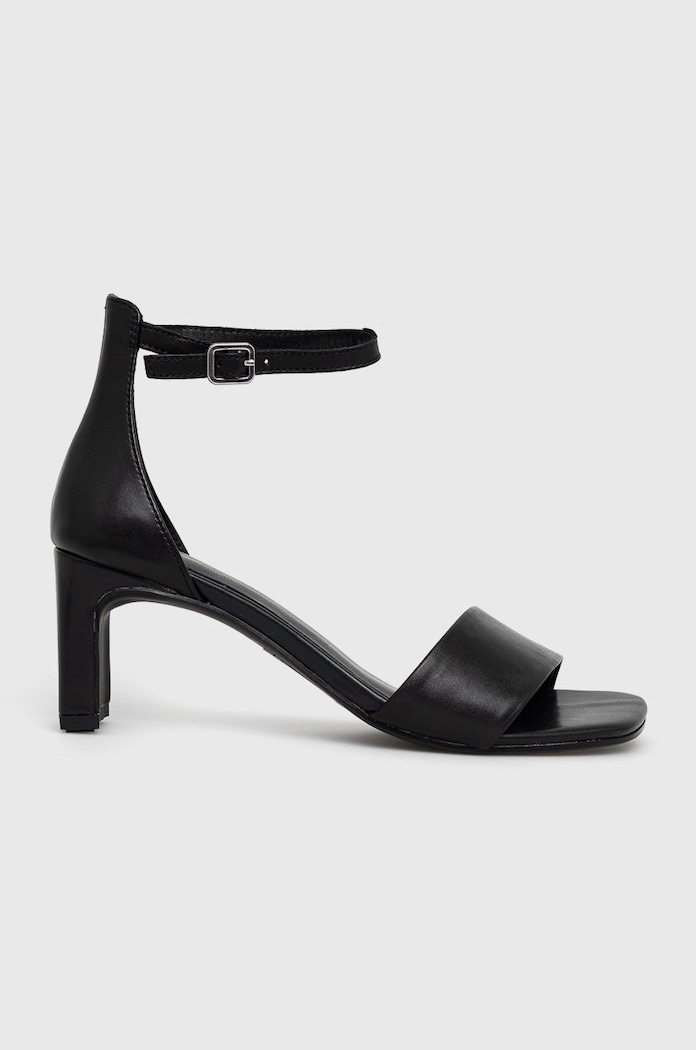 Kožne sandale Vagabond Shoemakers Luisa široka potpetica crna 5312.401.20