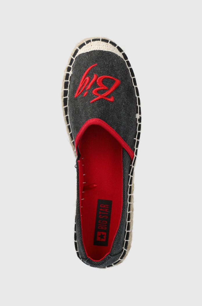 Big Star espadryle czarny JJ274972