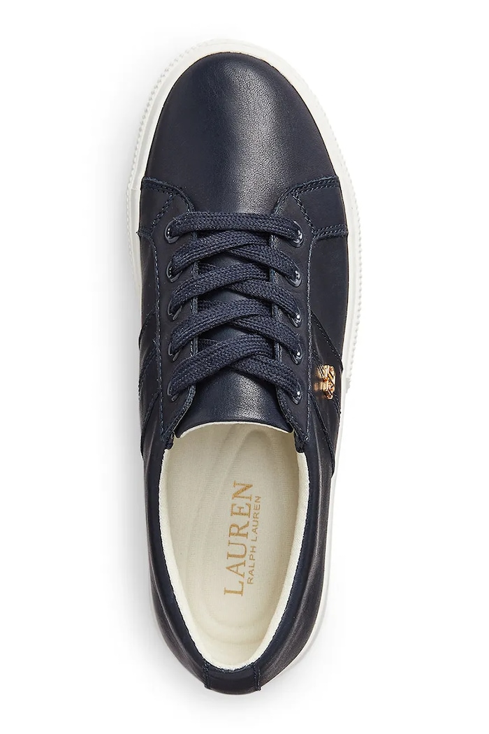 Încălțăminte Lauren Ralph Lauren ghete de piele Janson Ii 802849533001.410 bleumarin