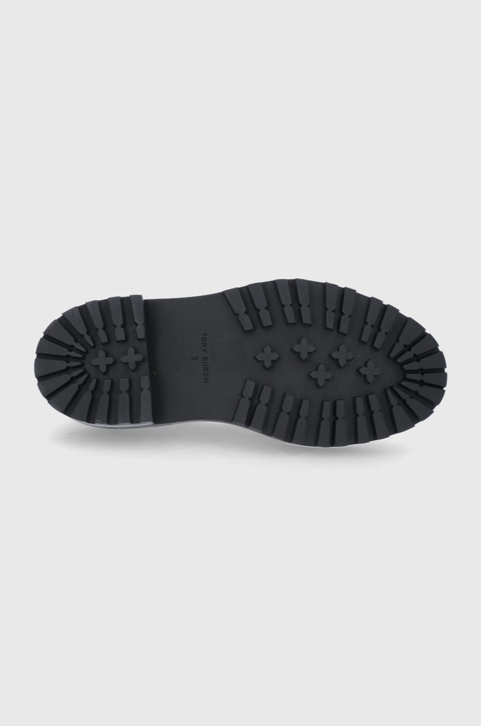 Кожени мокасини Tory Burch 87254.191 бежов