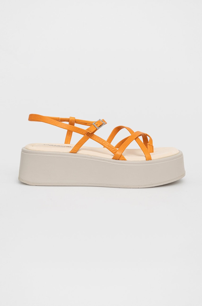 Kožené sandály Vagabond Shoemakers Courtney přírodní kůže oranžová 5134.101.44