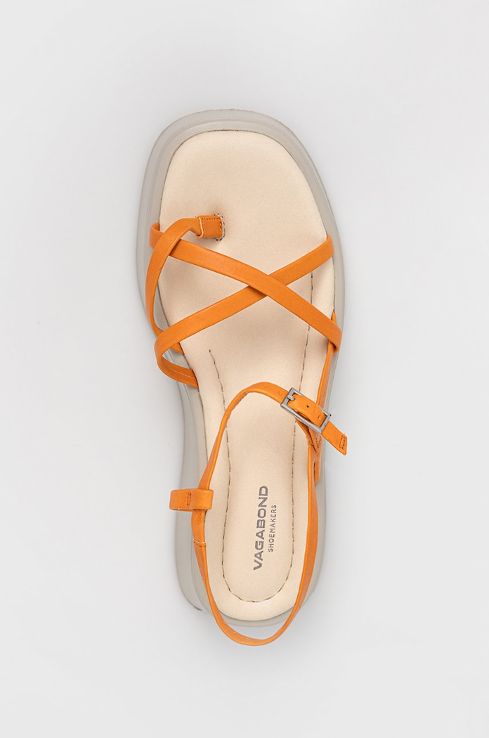 Kožené sandály Vagabond Shoemakers Courtney oranžová 5134.101.44