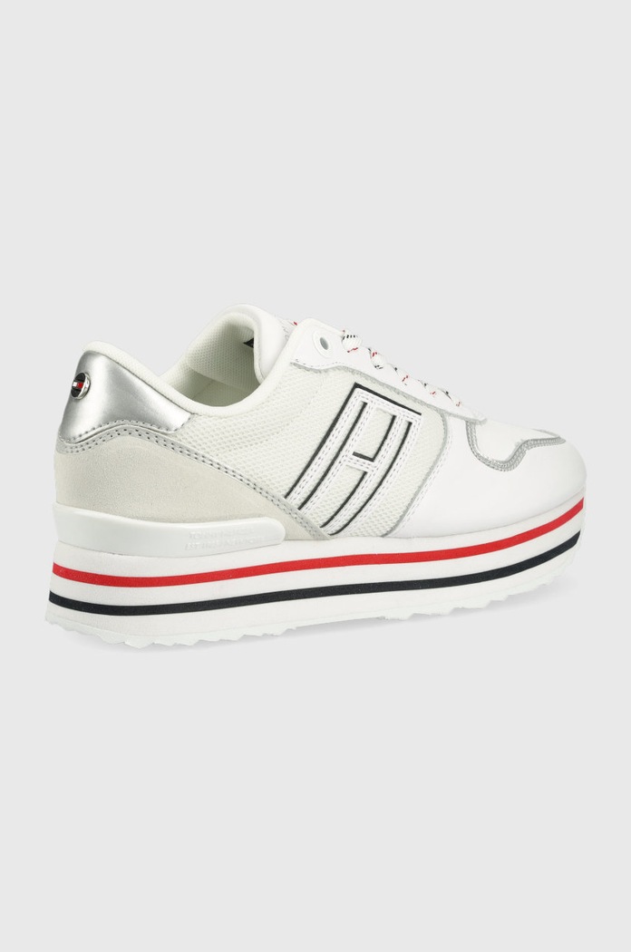Tenisice Tommy Hilfiger FW0FW06449.0GY bijela SS22