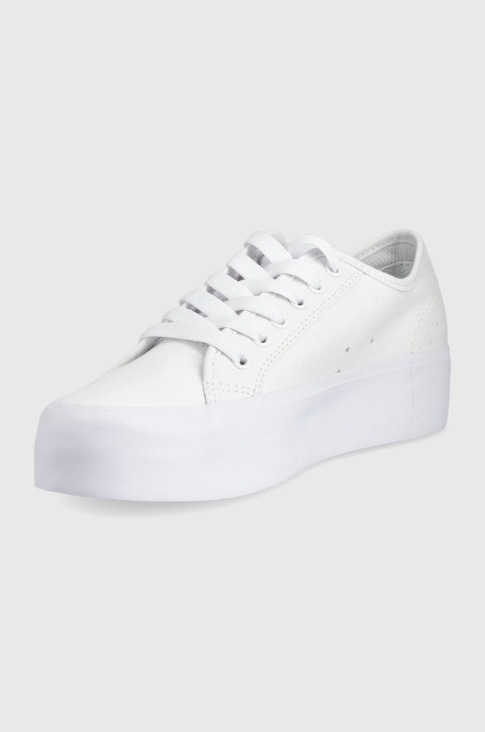 Obuwie DC tenisówki Manual ADJS300280 biały
