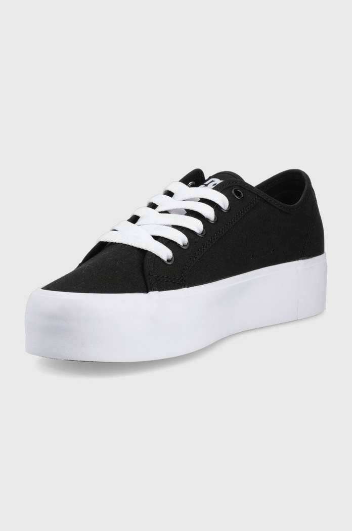 Obuwie DC tenisówki Manual ADJS300280 czarny