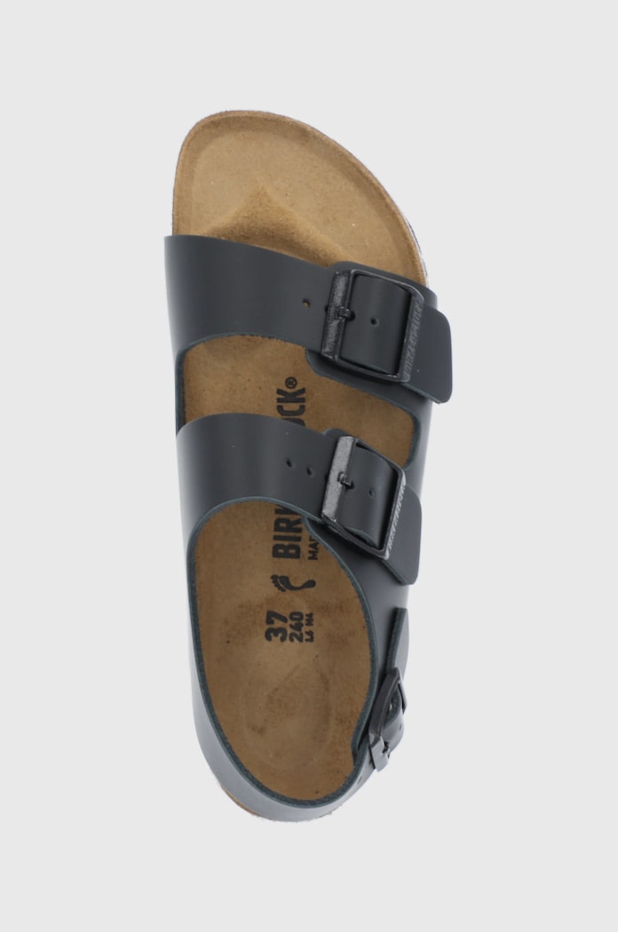 Birkenstock bőr szandál Milano fekete 34193.Milano
