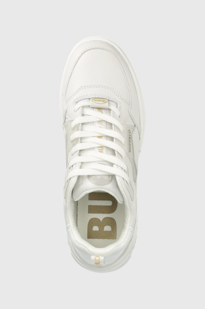 Buffalo sneakers alb 1630484.WHT