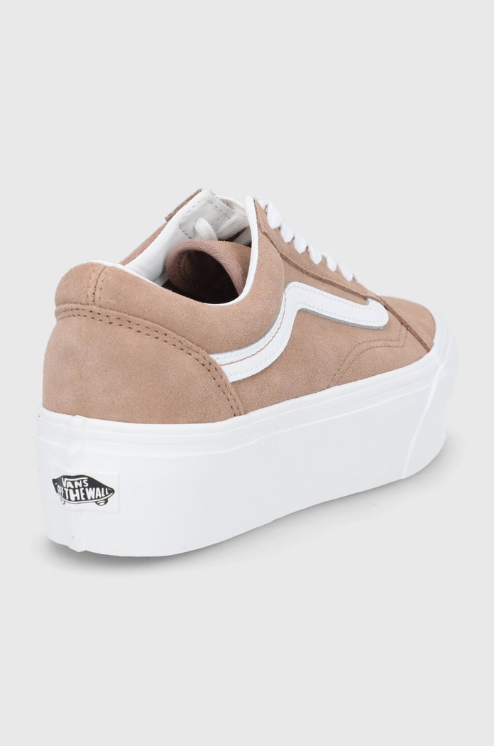 Obuwie Vans tenisówki zamszowe VN0A7Q5MB691 brązowy