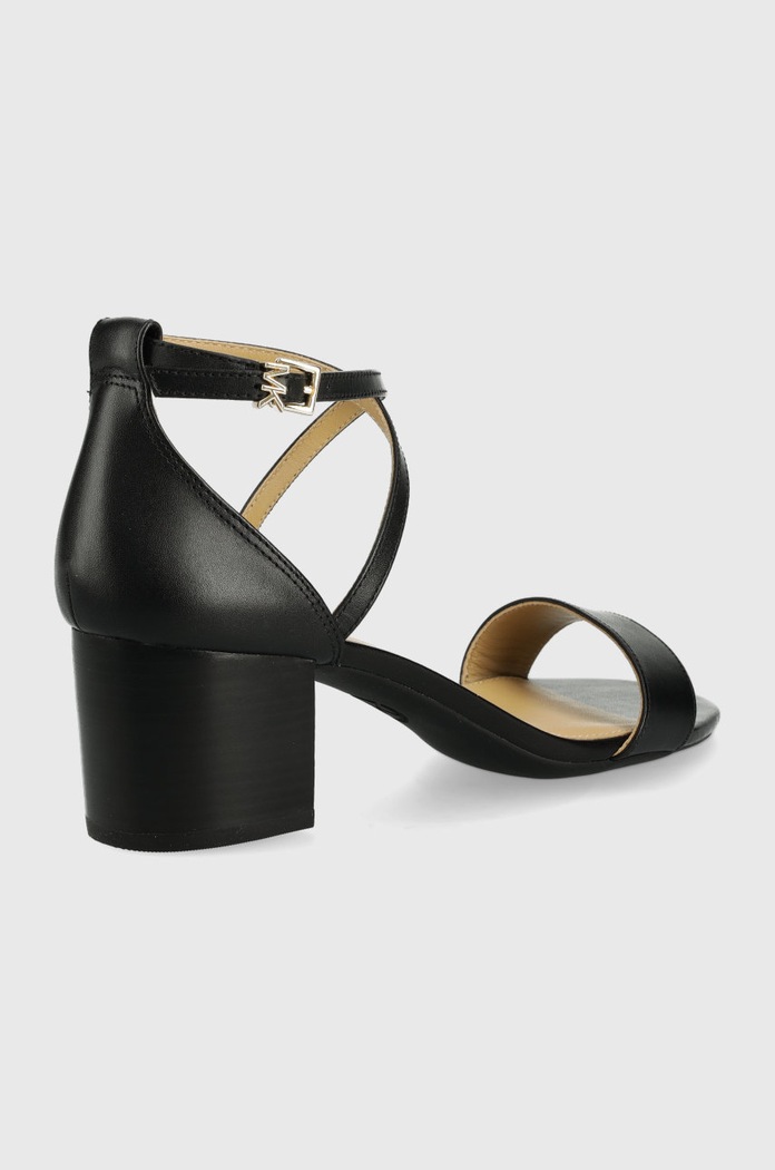 Kožené sandály MICHAEL Michael Kors Serena Flex Sandal 40S2SEMA1L.001 černá SS22