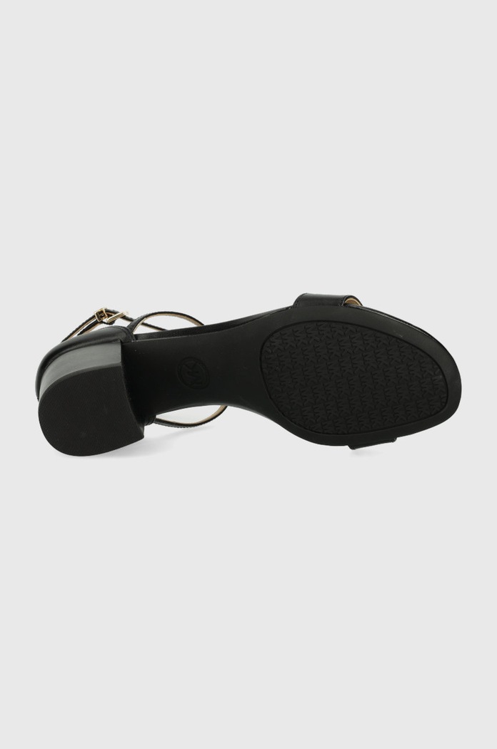 Kožené sandály MICHAEL Michael Kors Serena Flex Sandal 40S2SEMA1L.001 černá
