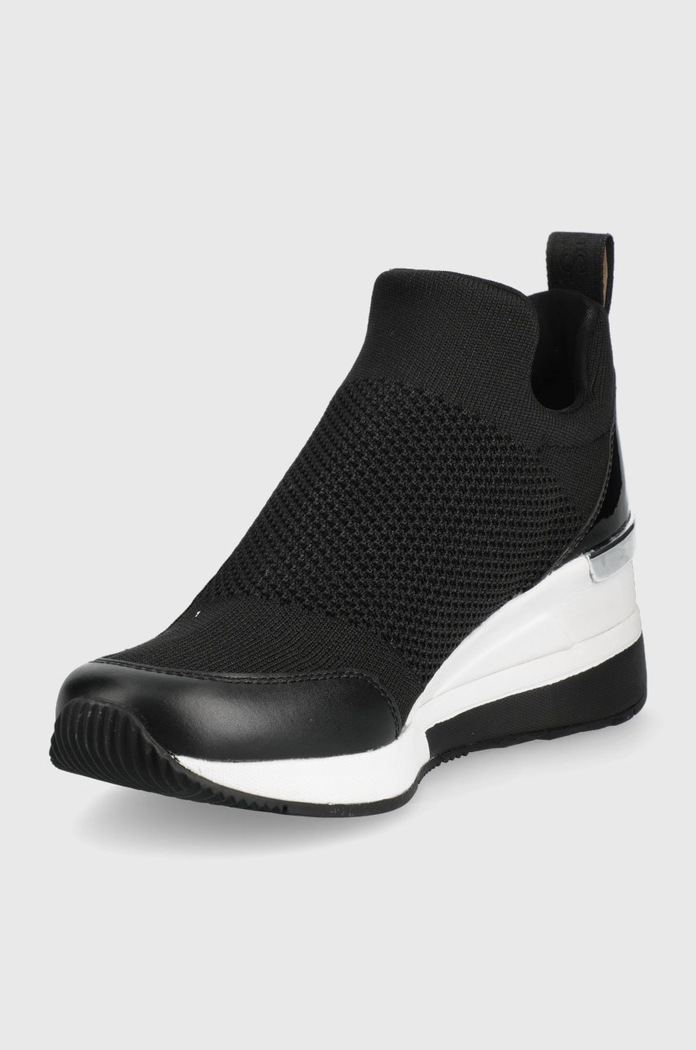 Obuwie MICHAEL Michael Kors buty WILLIS WEDGE TRAINER 43S2WIFS1D.001 43S2WIFS1D.001 czarny