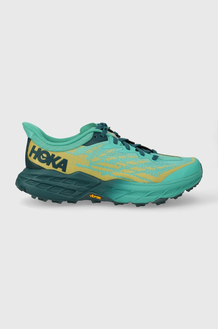 Hoka One One running shoes SPEEDGOAT 5 textile turquoise 1123158