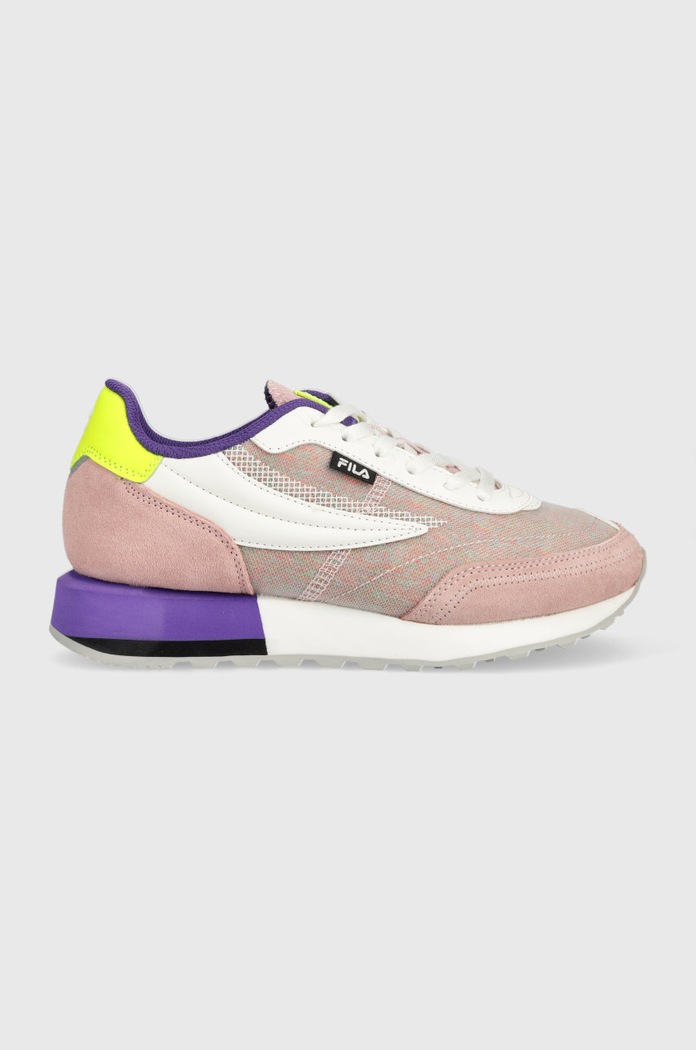 Sneakers boty Fila Retronique semišová kůže růžová FFW0037