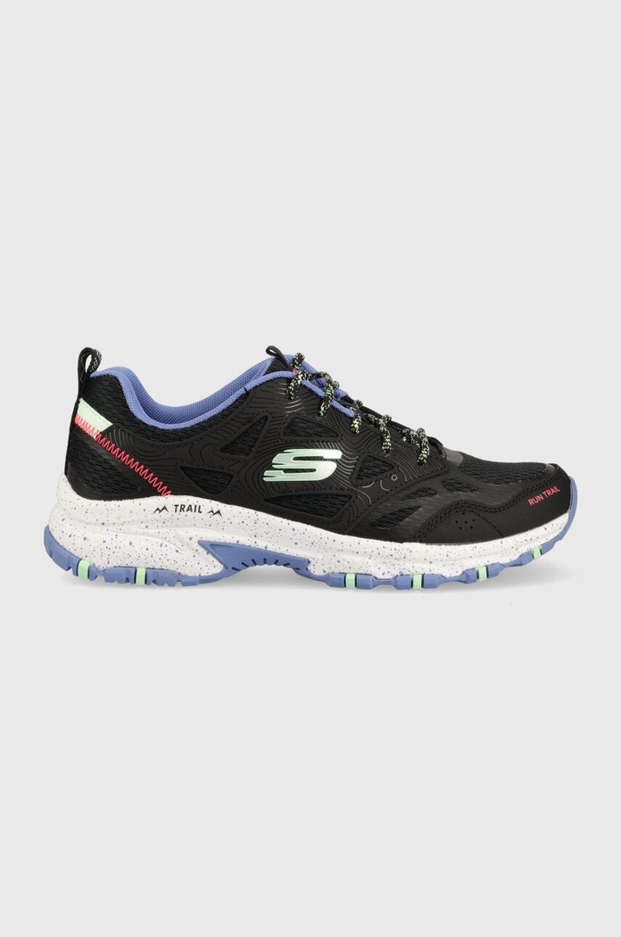 Skechers pantofi piele negru 149821.PPYY