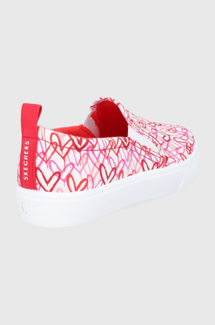 Boty Tenisky Skechers SKECHERS X JGOLDCROWN 155503.PPYY červená