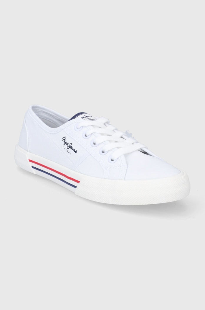Tenisky Pepe Jeans Brady W Basic PLS31287.800 biela SS25