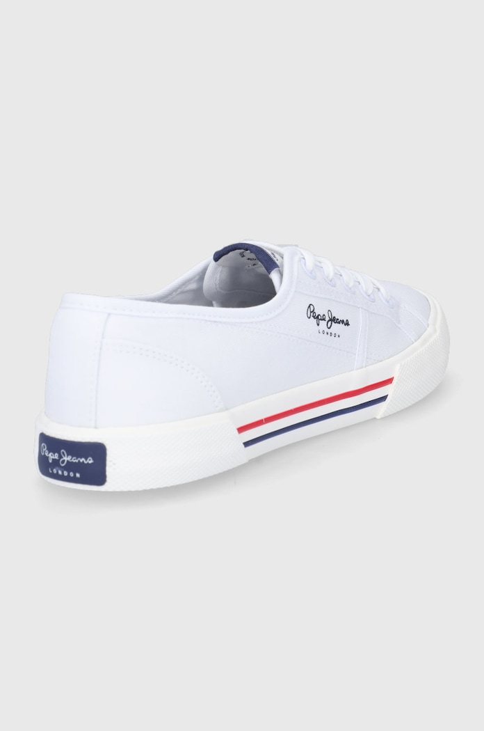 Obuv Tenisky Pepe Jeans Brady W Basic PLS31287.800 biela